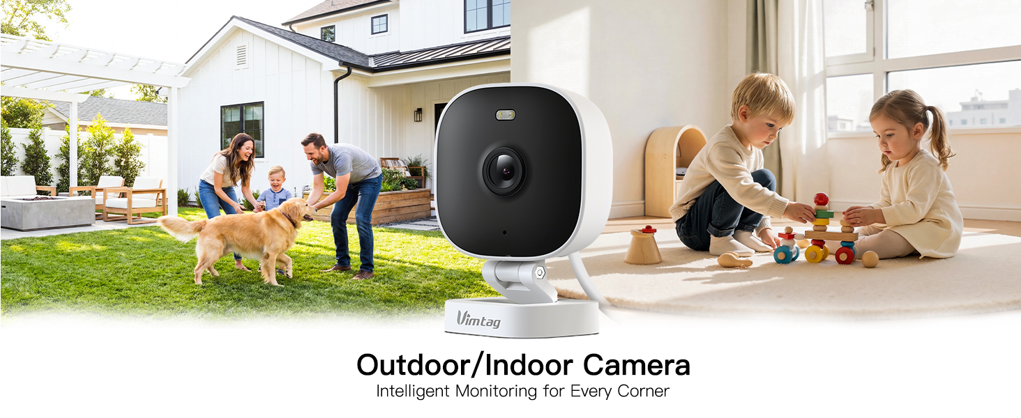 vimtag security camera, indoor camera, outdoor camera, indoor outdoor camera