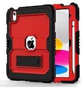 OKP Case for iPad 11 inch (A16) 2025/ iPad 10th Generation 10.9'' 2022, Heavy Duty Shockproof Rug...