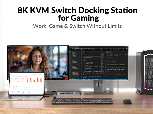 kvm switch docking