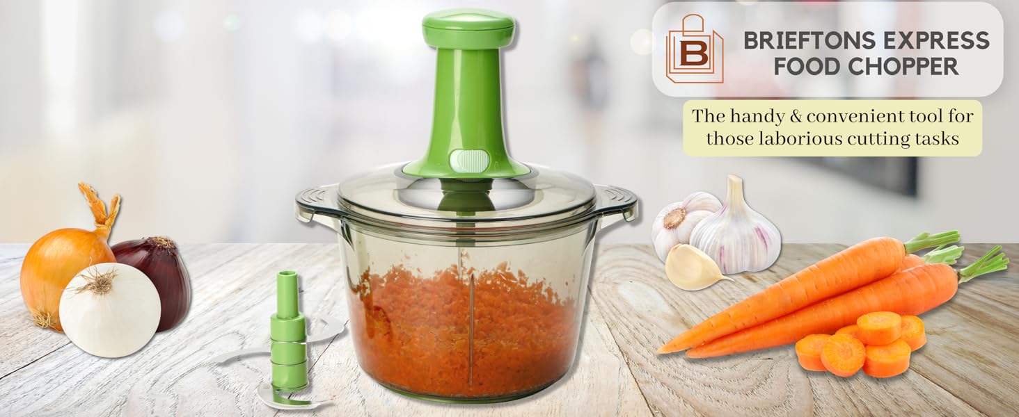 Brieftons Express Food Chopper (8.5-Cup)