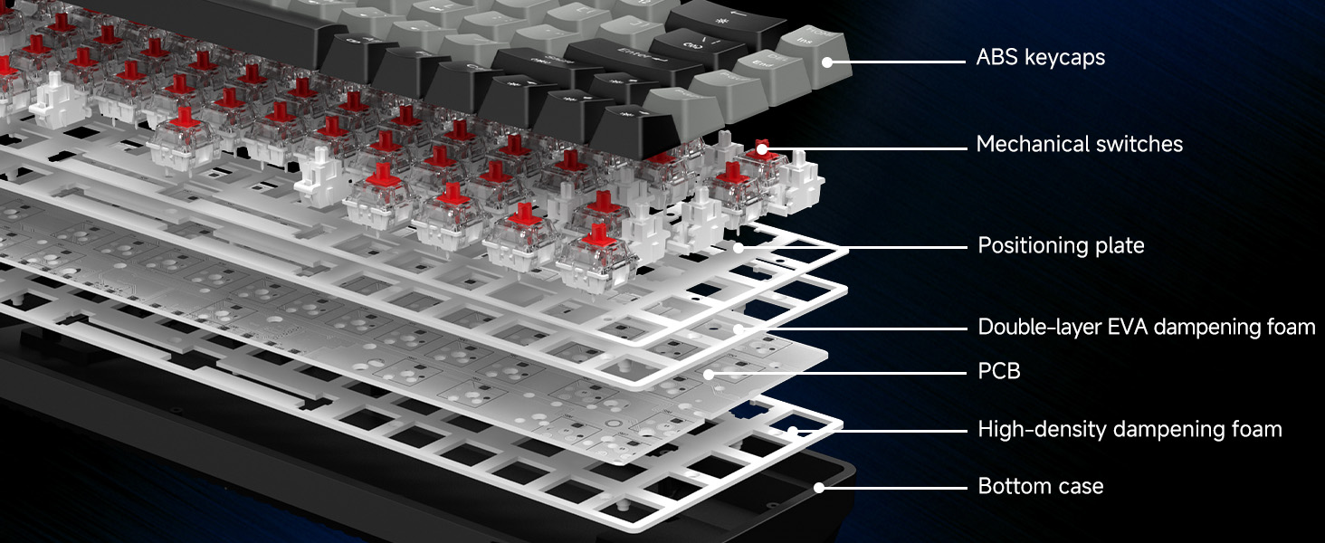 wireless Mechanical keyboard
