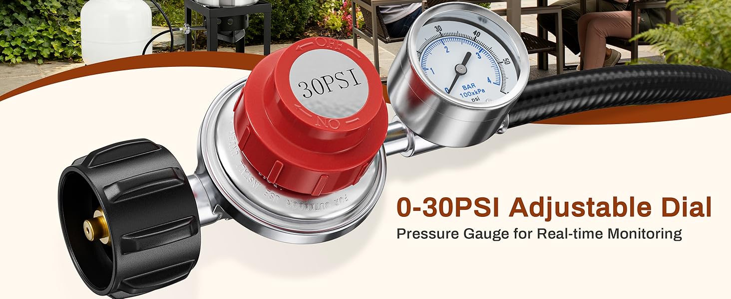 adjustable propane regulator