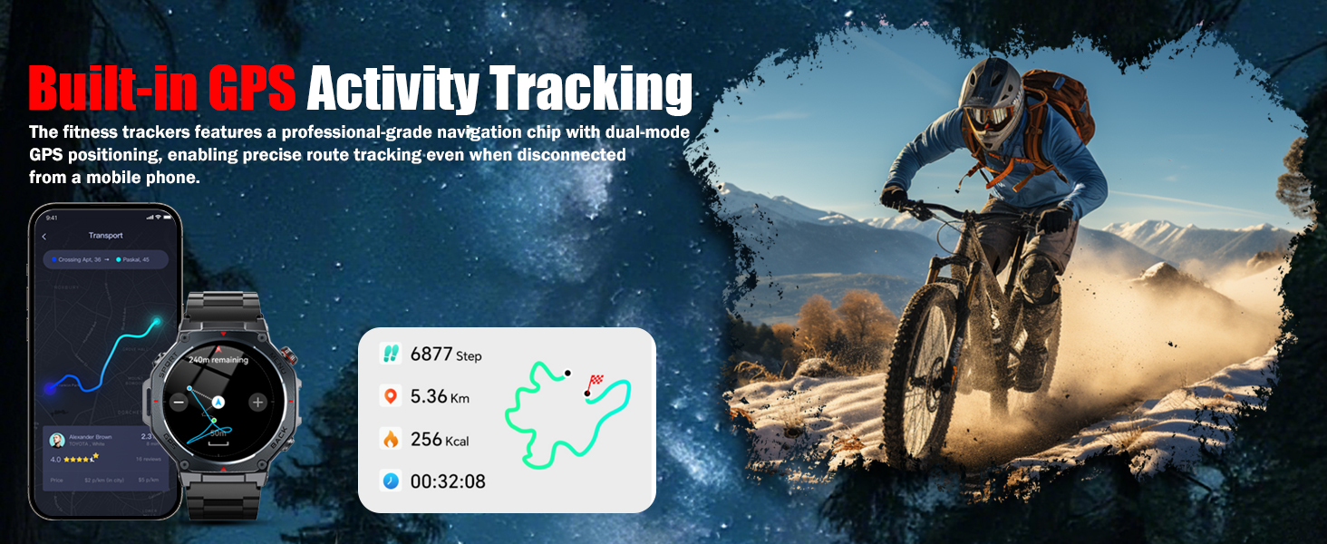 Built-in GPS Smart Watch