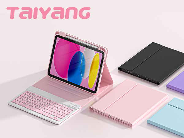 iPad 11th/10th Generation Case with Keyboard