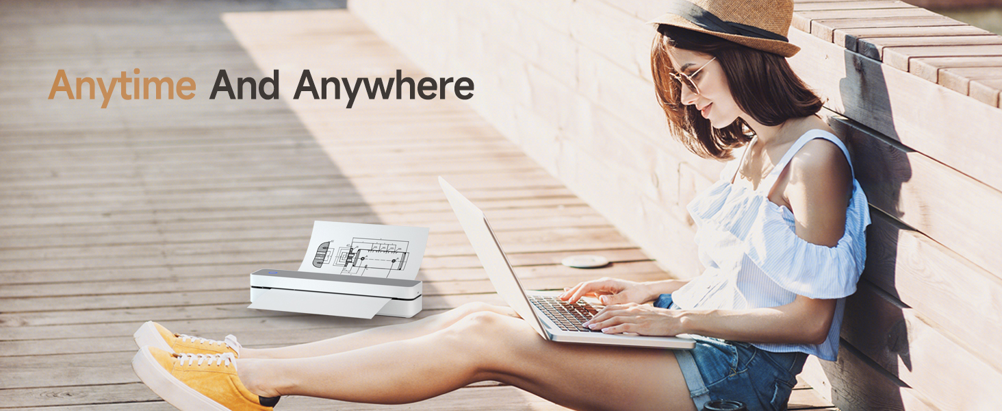 Inkless Printer for Travel