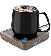 Coffee Mug Warmer for Desk: Candle Warmer Plate Coffee Warmer for Desk Auto Shut Off Wax Warmer C...