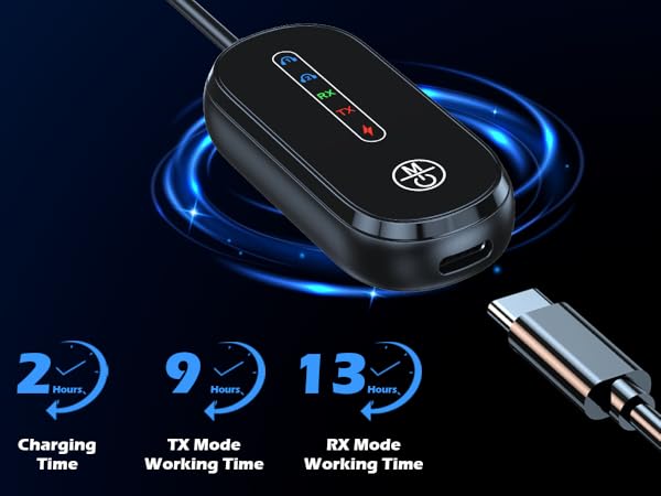 Bluetooth transmitter working time