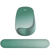 MOSISO Wrist Rest Support for Mouse Pad&Keyboard Set, Ergonomic Mousepad Non-Slip Base Home/Offic...