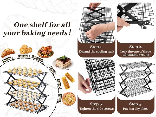 cooling racks,baking supplies cookie cooling racks for baking