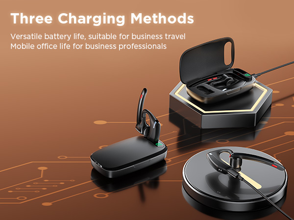 Three chaging methods