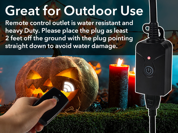 outdoor light remote