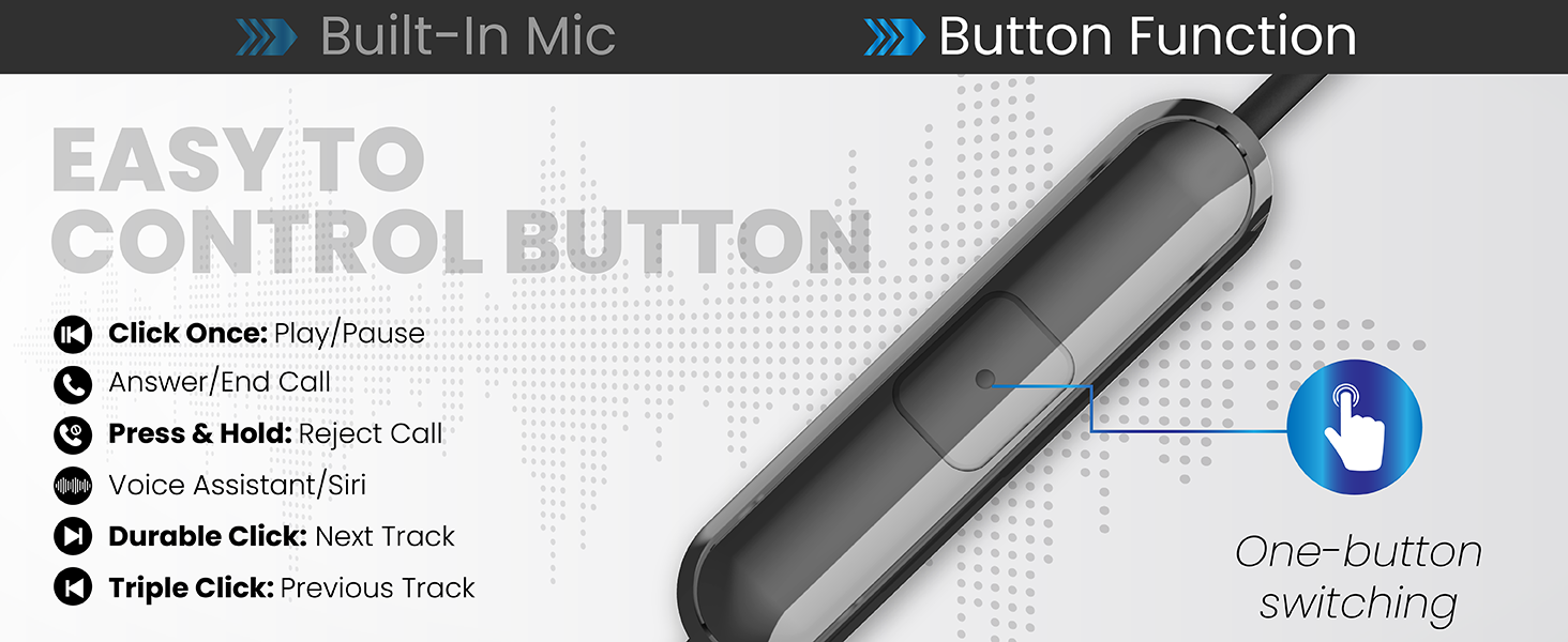Easy control button