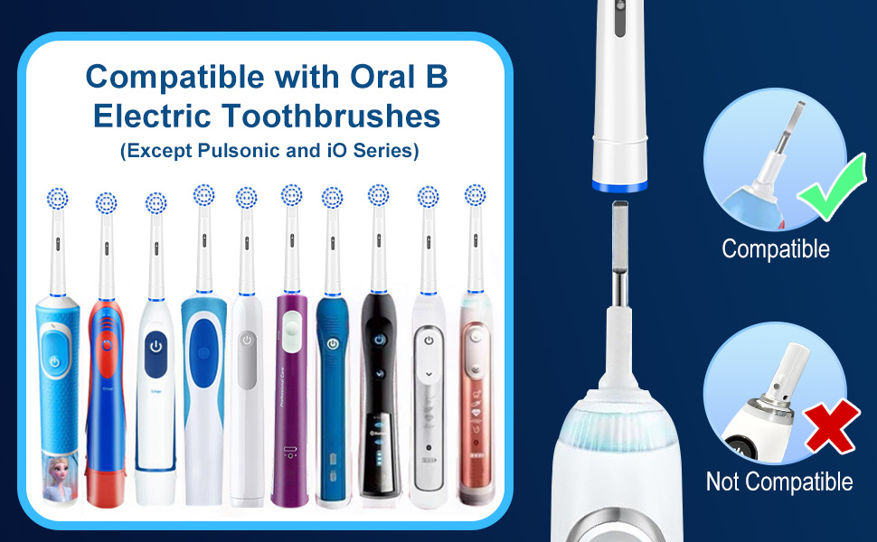 Compatible Electric Toothbrush Replacement Head