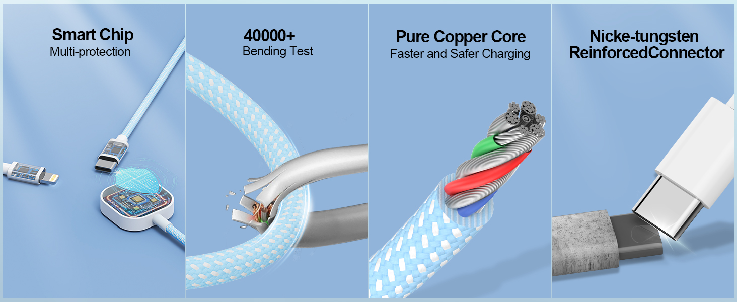 multiple charger cord