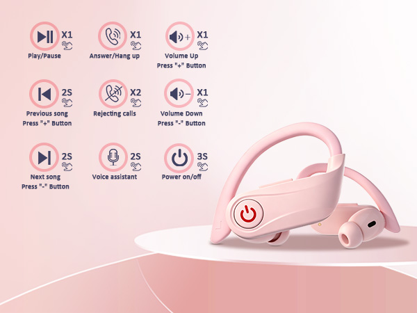 sport earbuds wireless bluetooth