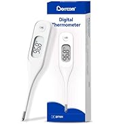 Berrcom Digital Thermometer for Adults and Kids, Medical Thermometer for Fever 10 Second Reading ...