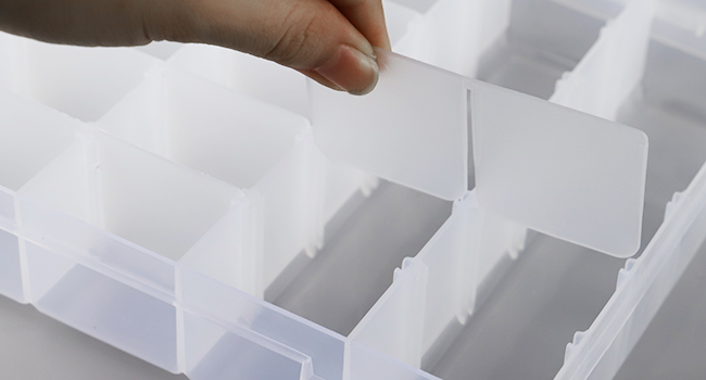 36 Grids Clear Box, 4 Pack