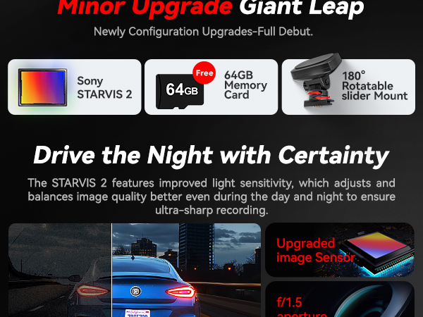 dash cam front and rear