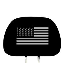 American flag headrest cover