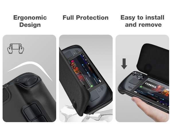 ProCase Flip Case for Steam Deck with Front Cover