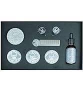 Death Grip Platinum EDC Mustache Wax Kit | Refillable Wax Inserts