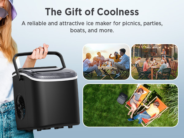 silonn ice makers countertop