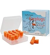 targeal Earplugs,Ear Plugs for Sleeping, Highest NRR 33dB Soft Form Earplugs, Reusable Sound Bloc...
