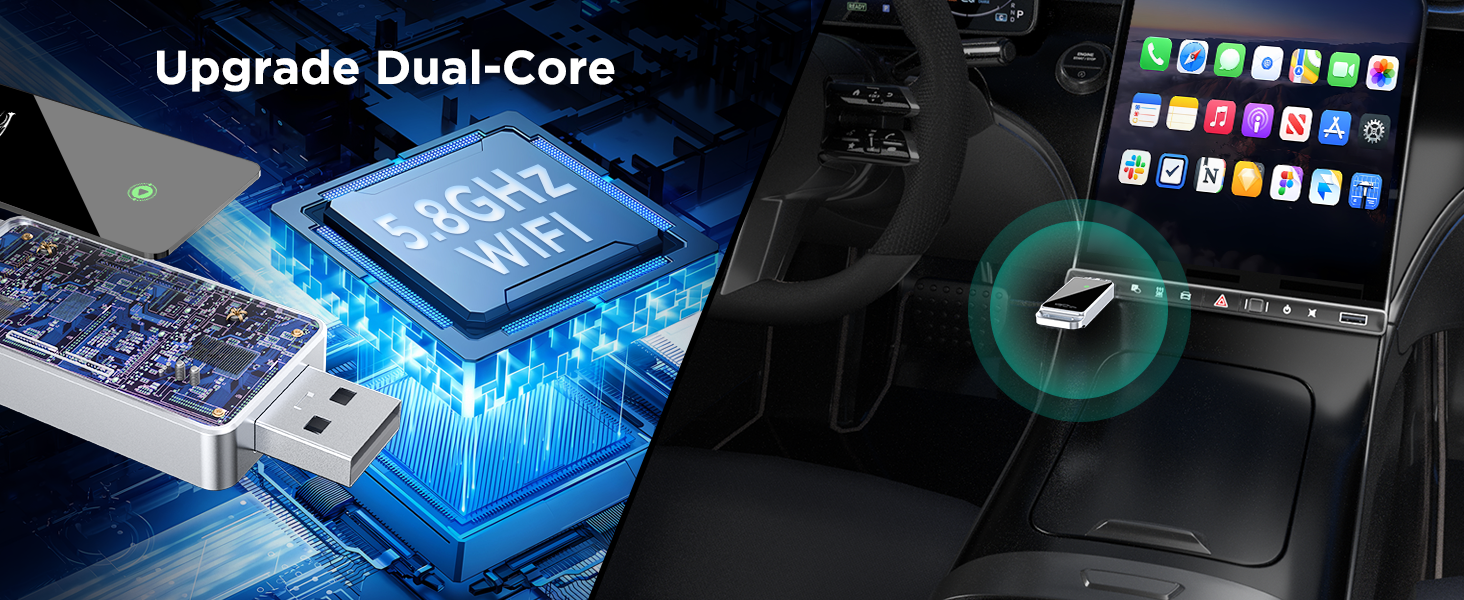 wireless carplay adapter usb