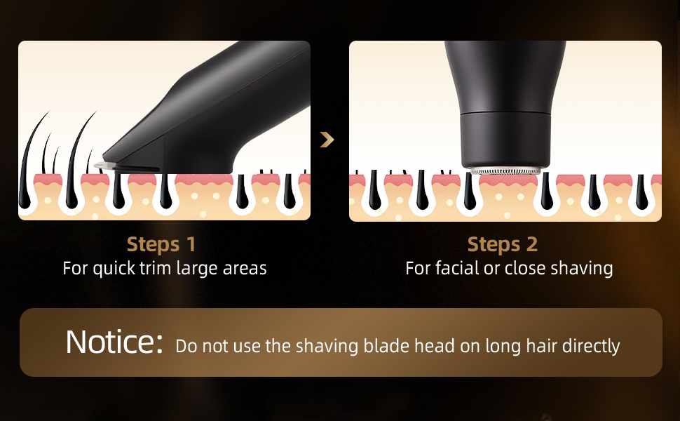 body hair trimmer for men