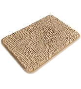 PureSwan Small Bathroom Rug 12"x18" – Washable and Absorbent Bath Mat, Non Slip, Thick Soft Cheni...