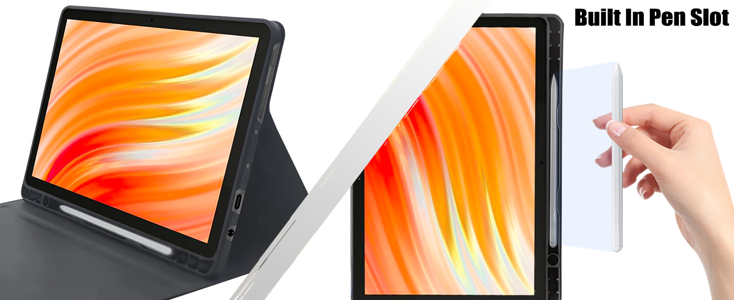 HD 10/10 Plus Keyboard case-Black+-4