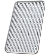 Mobestech Double Layer Draining Tray Utensil Tray Fruit Tray 2 Tier Tray Pallet Sink Drainer Tray...