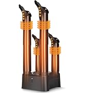 Trustech Boot Dryer, Silent Shoe Dryer &amp; Warmer with Heat Blower, Timer, Detachable Racks, Forced...