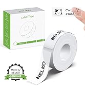 Nelko Genuine P21 Label Maker Tape, Adapted Label Print Paper, 14x75mm (0.55