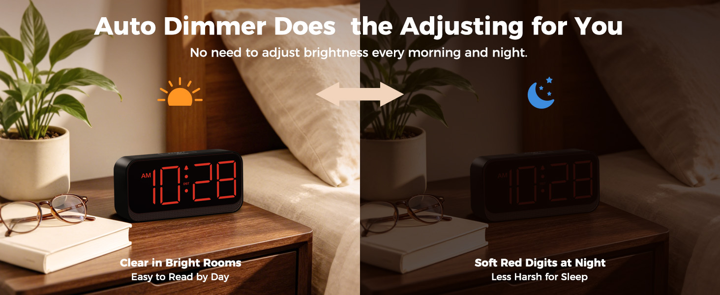 alarm clock dimmer