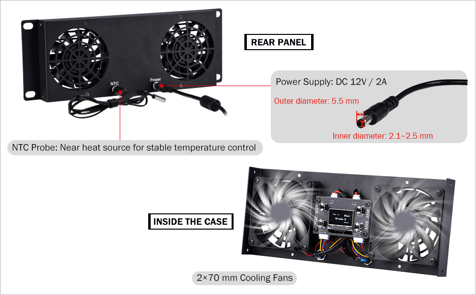 rack mount fan