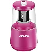 JARLINK Electric Pencil Sharpener, Heavy-Duty Helical Blade to Fast Sharpen, Auto Stop for No.2/C...