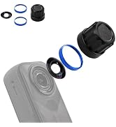 Jakoly Lens Replacement Kit for Insta360 X5, Portbale [1 Pcs] Optical Glass Cover with Removal To...