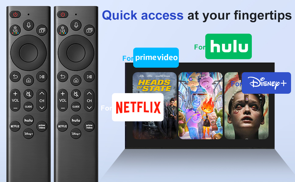 Voice Remote Replacement for Samsung-TV-Remote-Control,for All Samsung Smart TV