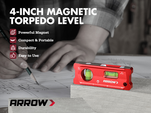 4“ magnetic level