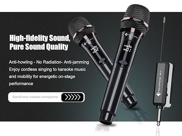 wireless microphone microfono inalambrico microfono dynamic microphone