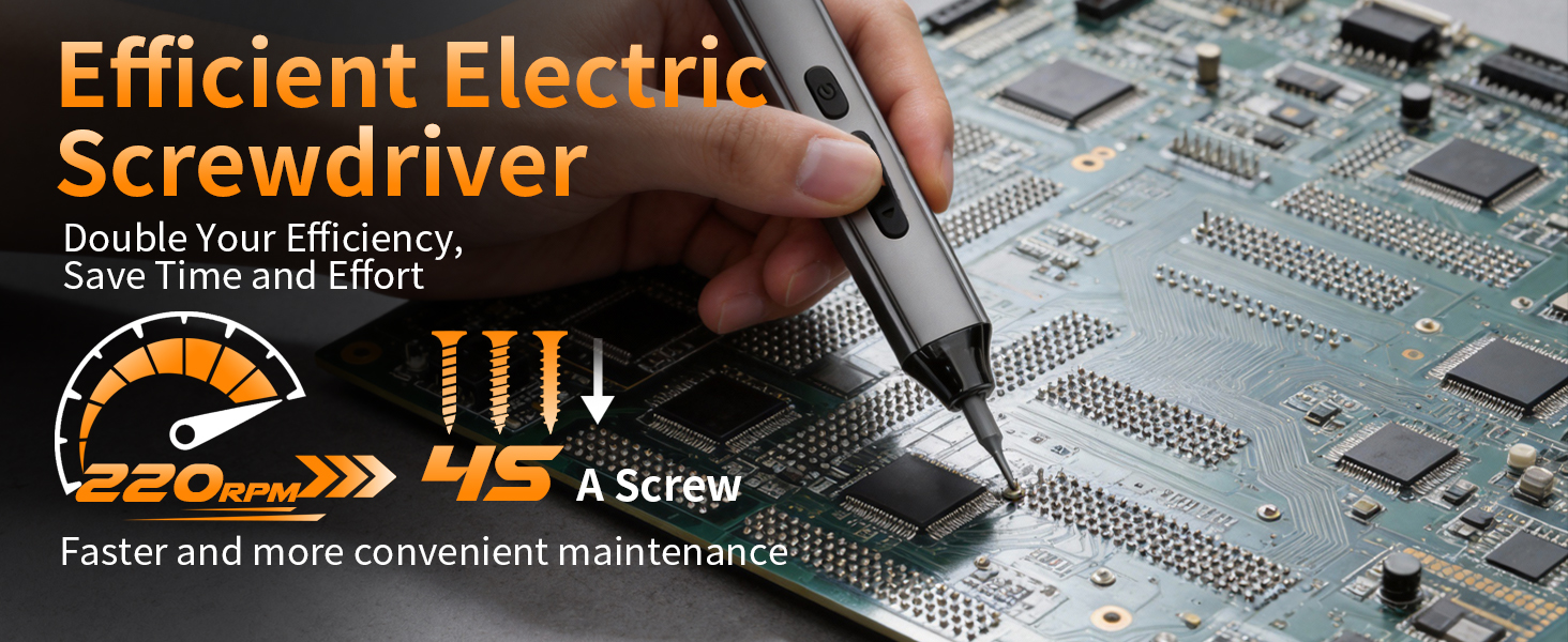 Efficient Electric Screwdriver