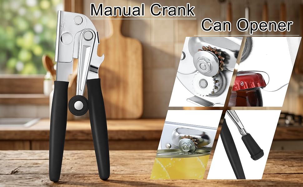 Manual Crank Can Openers