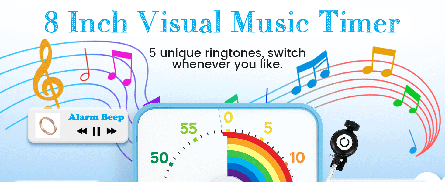 music visual timer
