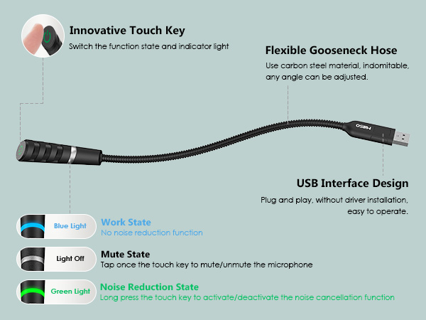 MillSO external USB microphone