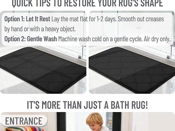 bathroom rug