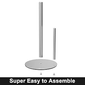 easy to install paper towel holder