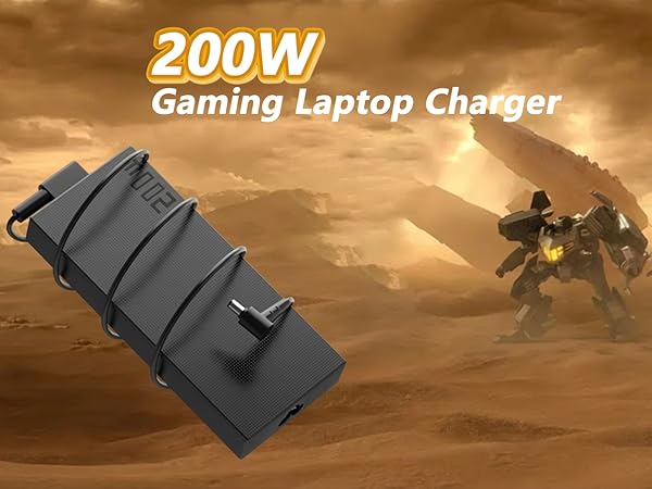 200W laptop charger