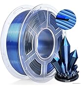 TECBEARS Silk PLA Filament Dual Color, Shiny 3D Printer Filament 1.75mm, Dimensional Accuracy +/-...