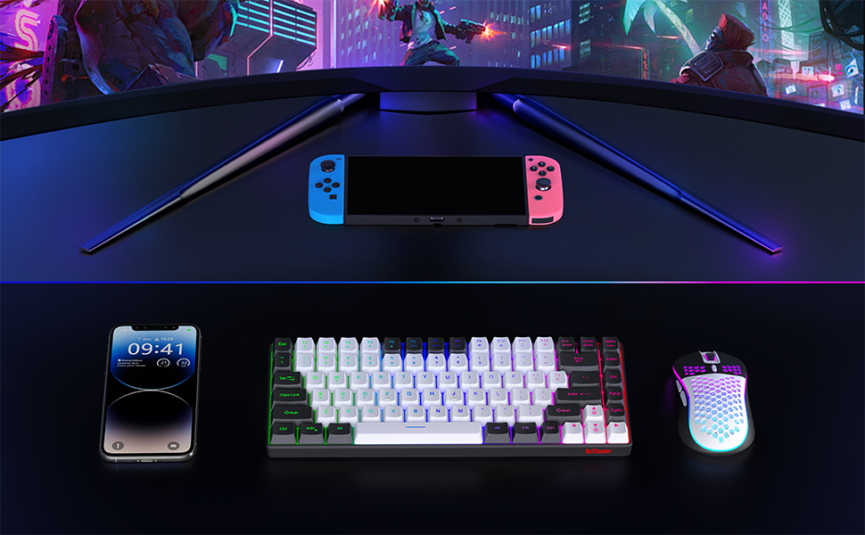 mechanical keyboard and mouse wireless combo